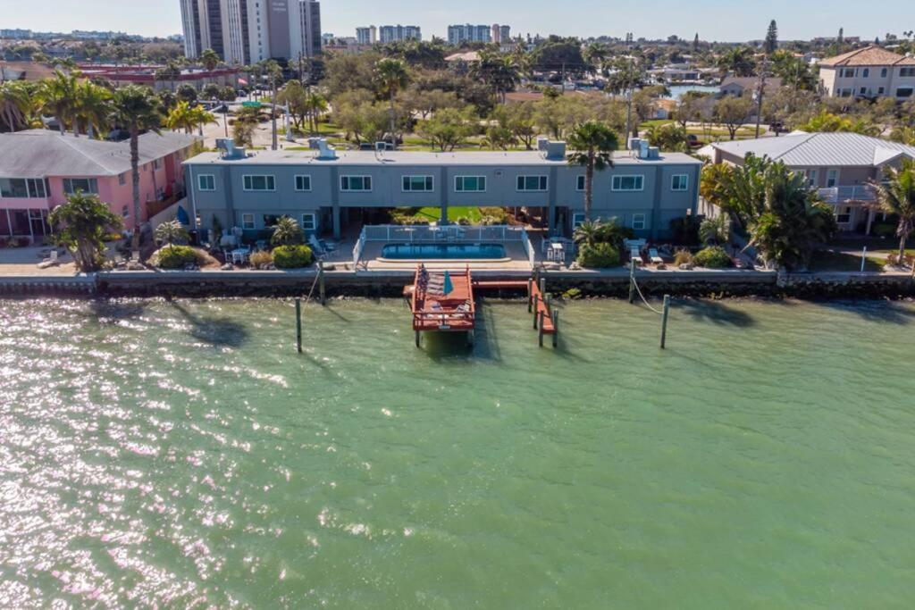 102-Tiny Treasure-Waterfront With Heated Pool Apartment St. Pete Beach Luaran gambar